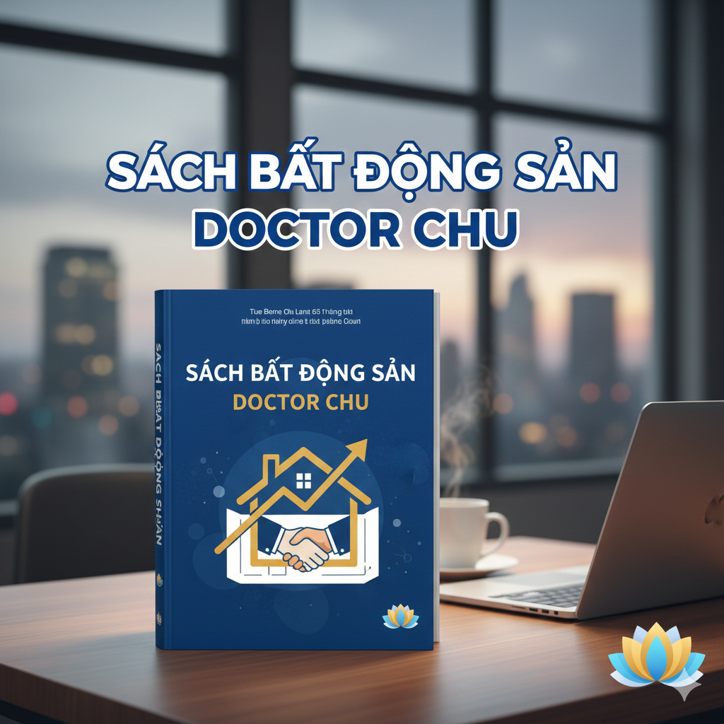 Sách bất động sản:  TOP 3 cuốn sách về bất động sản hay nhất mà Doctor Chu chọn cho nhà đầu tư mới