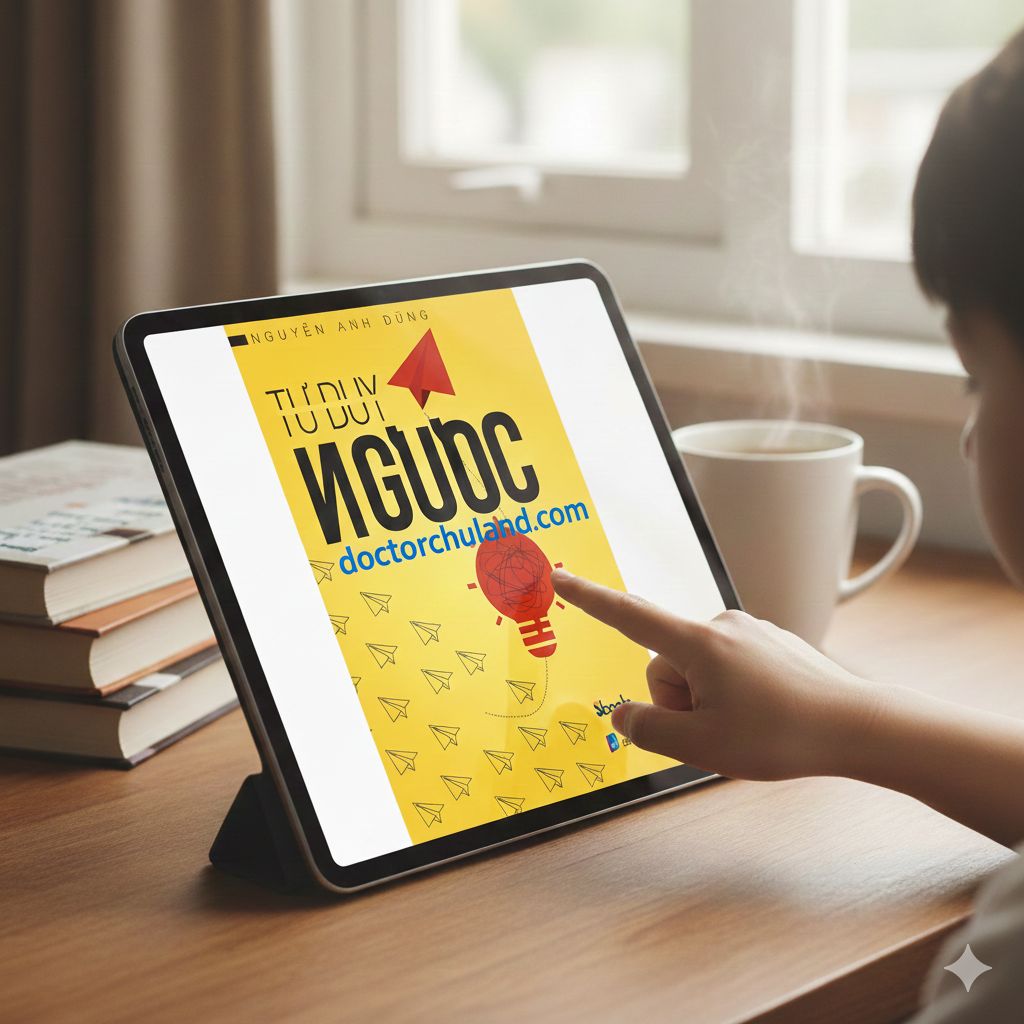 Khám phá sức mạnh của tư duy ngược và địa chỉ mua sách tư duy ngược uy tín tại Doctor Chu Land để sớm sở hữu nhà trước tuổi 35.